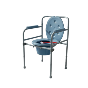 Baño Portátil Esmaltado Plegable | Altura Regulable, Antideslizante y de Alta Resistencia