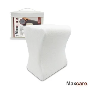 Cojín Separador de Rodillas MAXCARE Comfort | Almohada Ortopédica Viscoelástica para Dormir de Lado