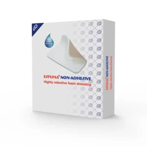 Apósito de Espuma No Adhesiva Pharmaplast S.A.E. 10 x 10 cm | Alta Absorción para Heridas y Úlceras