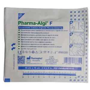 Pharma Algi F Parche Hemostático Estéril | Apósito de Alginato de Calcio para Control de Sangrado