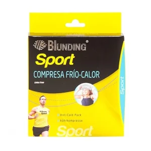 Compresa Frío Calor Sport 28x13 cm Blunding – Bolsa de Gel Reutilizable para Alivio Muscular y Lesiones