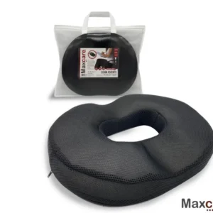 Cojín Picarón Ortopédico Viscoelástico Maxcare | Asiento Antipresión 44 x 35 x 7 cm