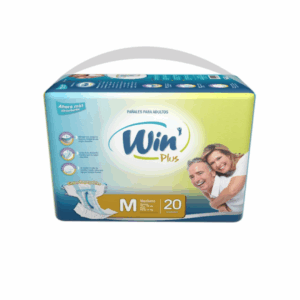 Win Plus Pañal Adulto Talla M x 20 unidades