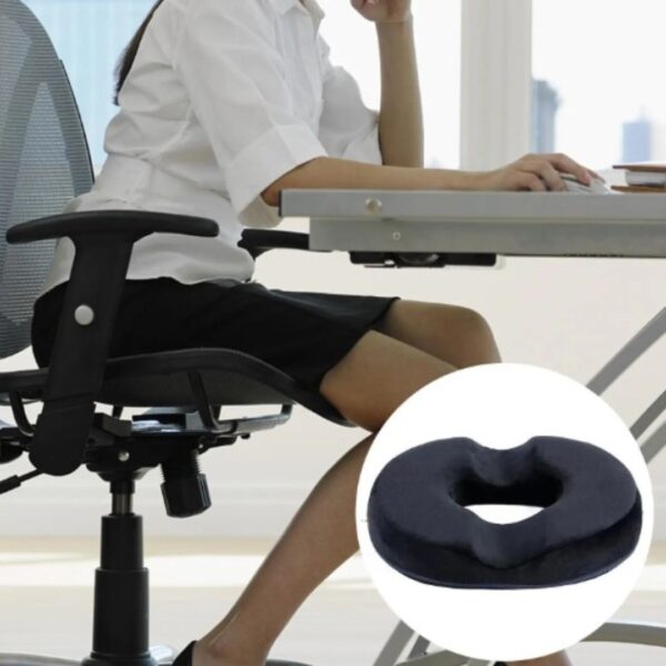 Cojín picarón ortopédico Asiento Viscoelástico Gel 44 X 35 X 7. Maxcare. - Imagen 2