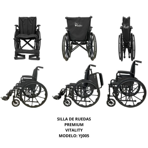 SILLA DE RUEDAS PREMIUM VITALITY - Imagen 4