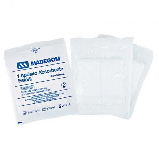 Apósito Absorbente Estéril 10 x 20 cm | Alta Absorción para Heridas y Curaciones - Imagen 2