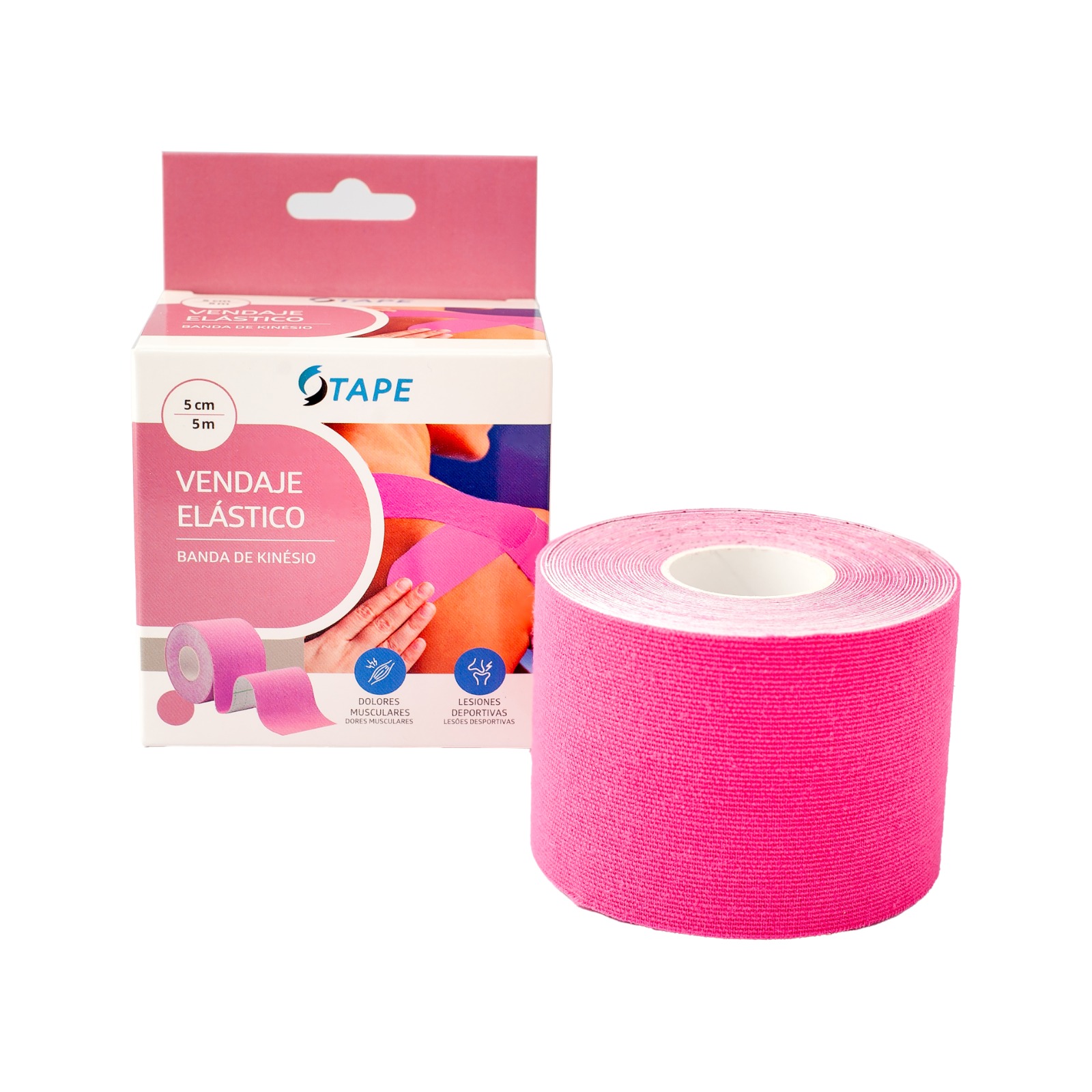 Cinta Kinesiológica Tape – Impermeable y Elástica - Imagen 5