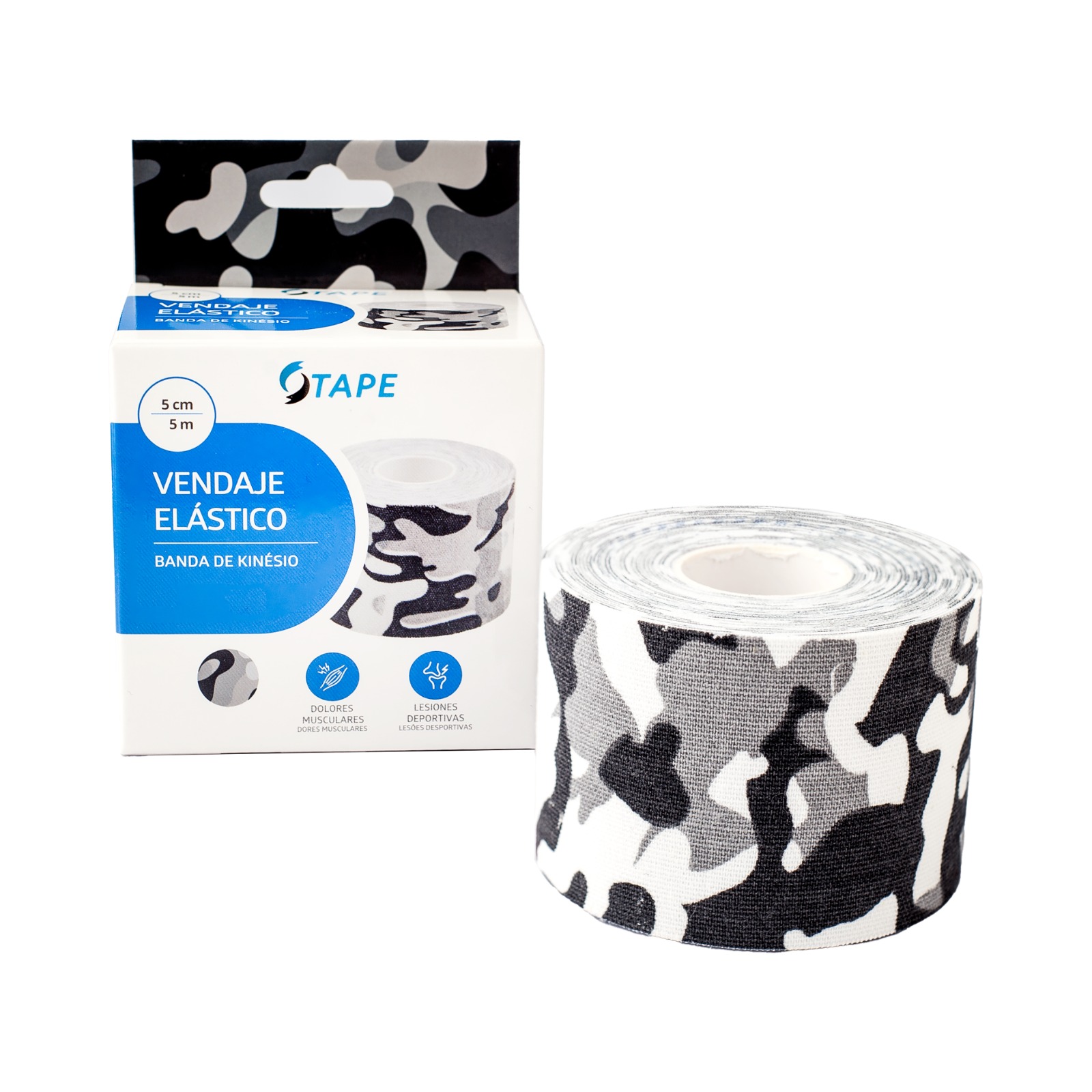 Cinta Kinesiológica Tape – Impermeable y Elástica - Imagen 4