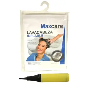 Lavacabeza inflable Maxcare para lavado de cabello en cama