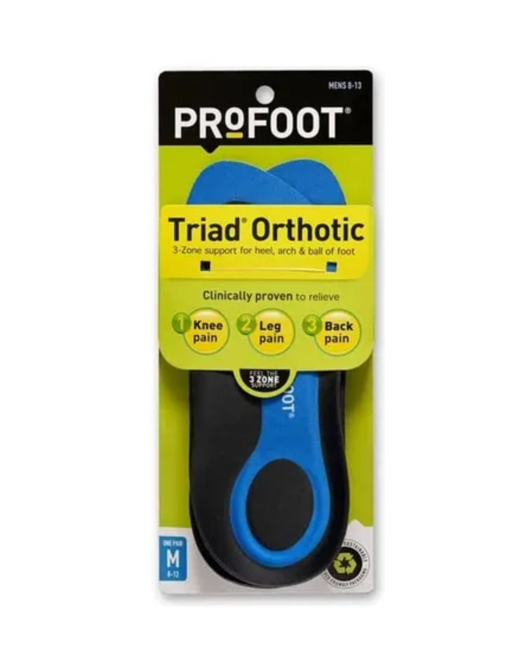 Plantilla Orthotic Profoot Hombre y Mujer – Soporte y Alivio Diario