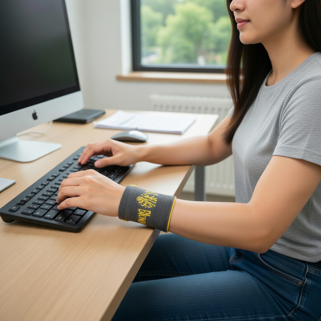 Muñequera de Bambú Blunding – Soporte Transpirable para Muñeca - Imagen 3