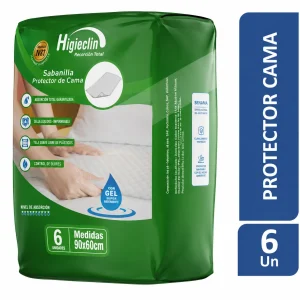Sabanillas Desechables Higieclin 60x90 cm | Pack Oferta 12 Unidades | Protección para Cama y Superficies