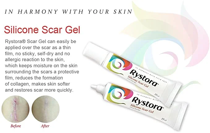 Silicona en Gel para Cicatrices Rystora 15 ml - Imagen 3