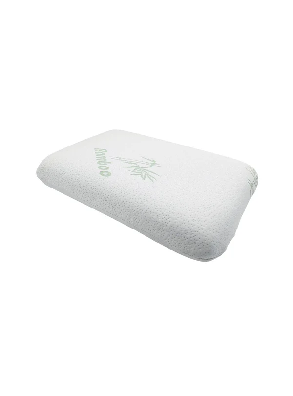 Almohada Viscoelástica Bamboo 60x40x12 cm | Memory Foam Cervical para Descanso y Alivio de Cuello - Imagen 3