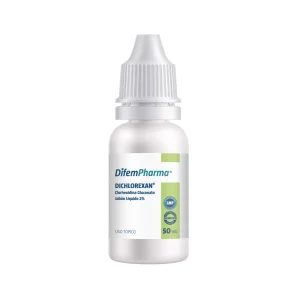 Dichlorexan Jabón Líquido Clorhexidina 2% 50 ml | Antiséptico para Higiene y Antisepsia de la Piel