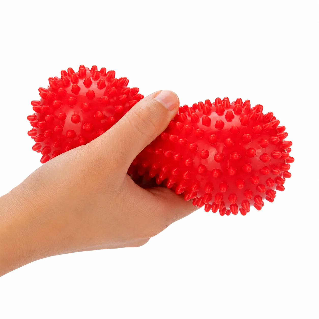 Mini Pelotas Erizo Tipo Maní para Rehabilitación y Estimulación Sensorial - Imagen 2