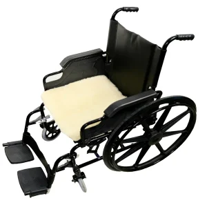 Protector para Silla de Ruedas de Lana 100% Blunding E-20 | Prevención de Escaras y Alivio de Presión