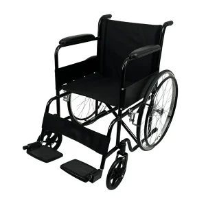 Silla de Ruedas Standard Blunding Plegable | Liviana, Segura y Cómoda