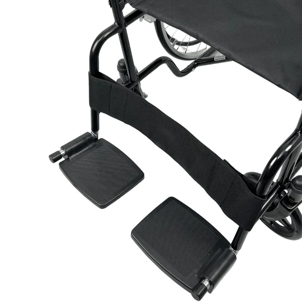 Silla de Ruedas Standard Blunding Plegable | Liviana, Segura y Cómoda - Imagen 2