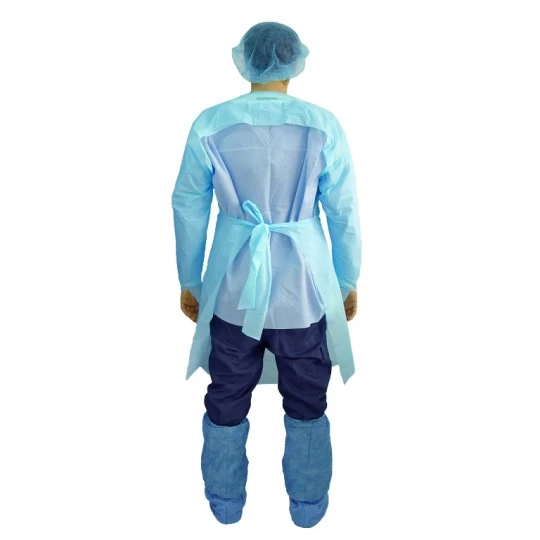 Pechera Desechable Plástica con Mangas Pack 10 Unidades | Protección Impermeable para Uso Clínico - Imagen 2
