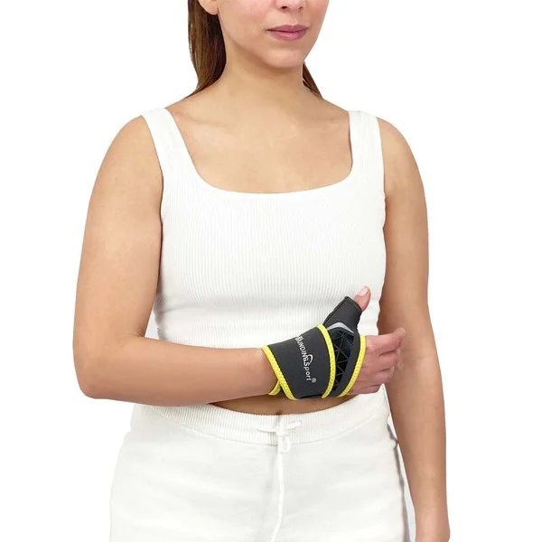 Muñequera con Inmovilizador de Dedo Pulgar Sport Blunding | Neopreno con Férula de Aluminio